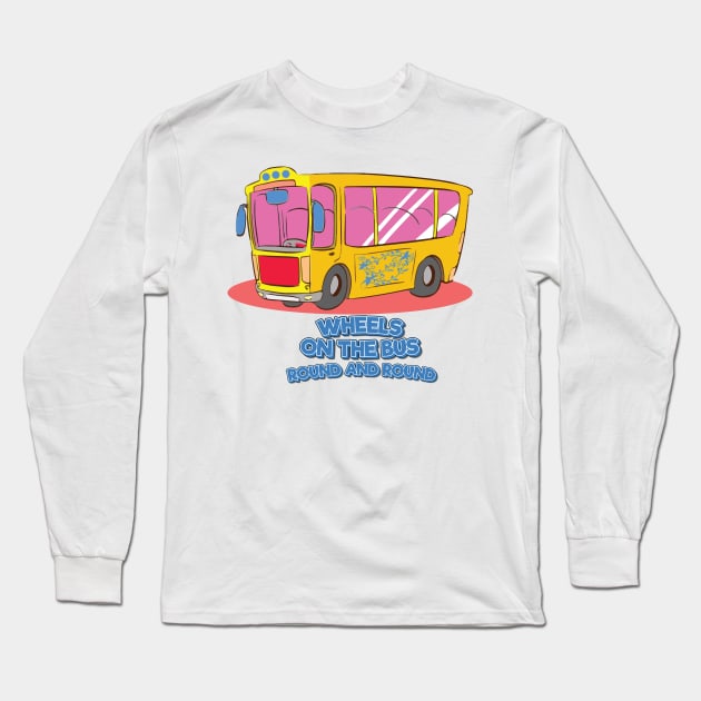 GO ROUND N ROUND Long Sleeve T-Shirt by sonnycosmics